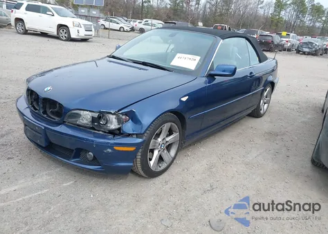 2004 BMW 325 Ci from USA, damaged, VIN WBABW33434PG98463